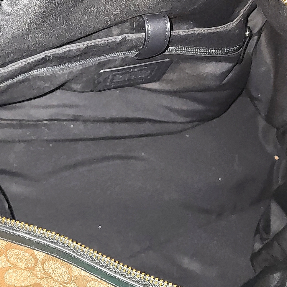 Coach overnight bag all brown leather!! - Picture 6 of 7